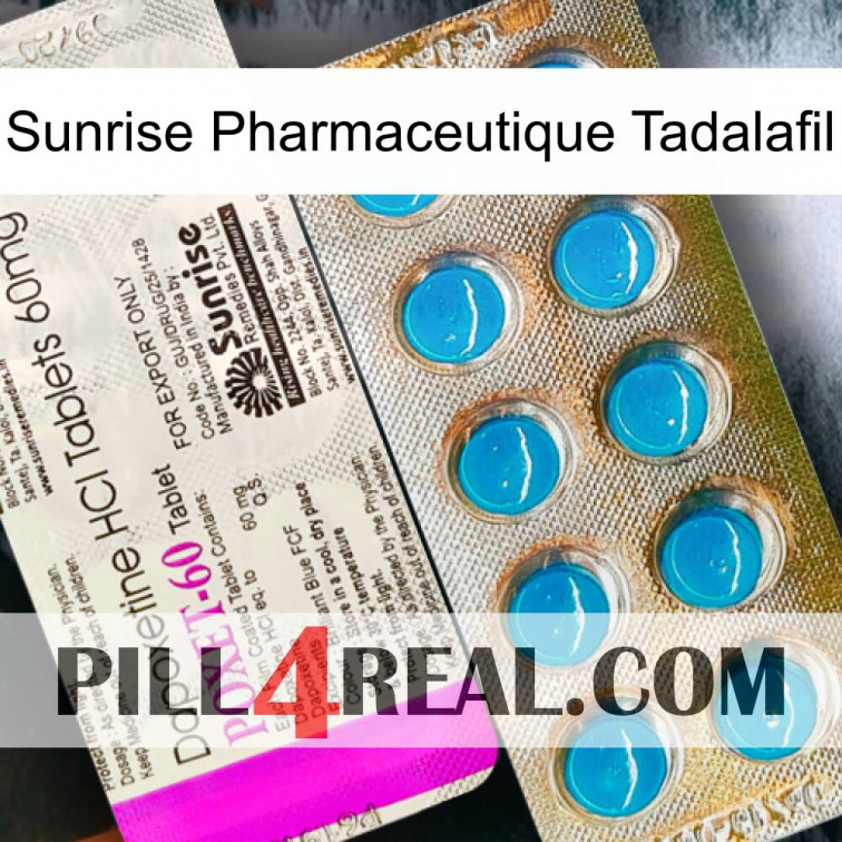 Sunrise Pharmaceutical Tadalafil new07